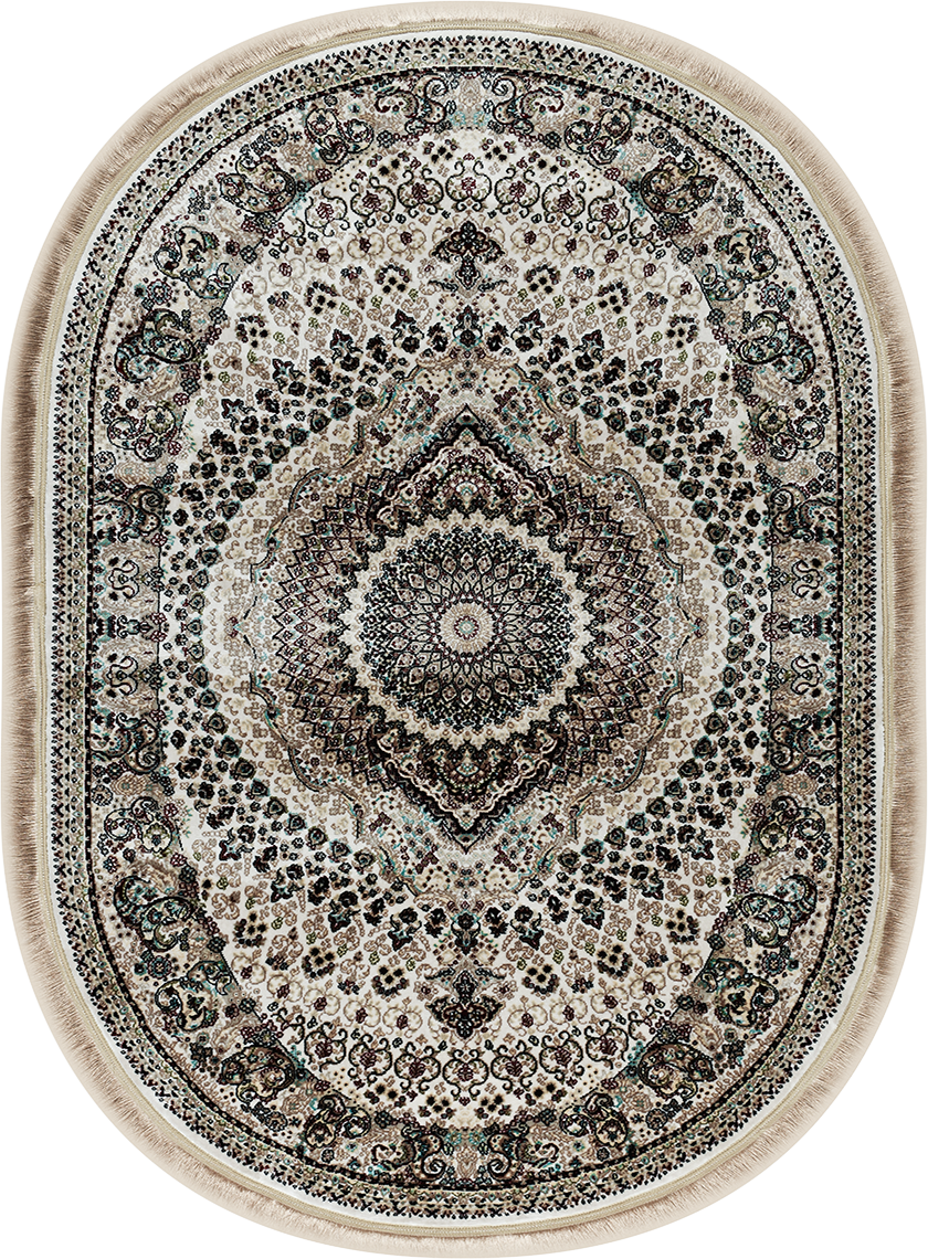 BAMBU 20058A oval CREAM / CREAM