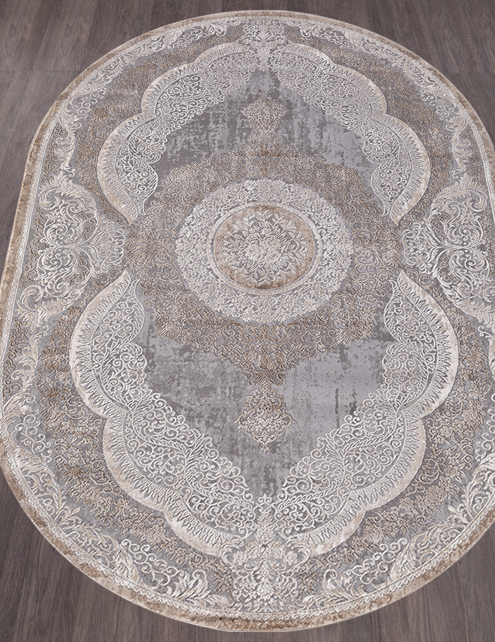 ARMINA 03880C Овал GREY / BROWN
