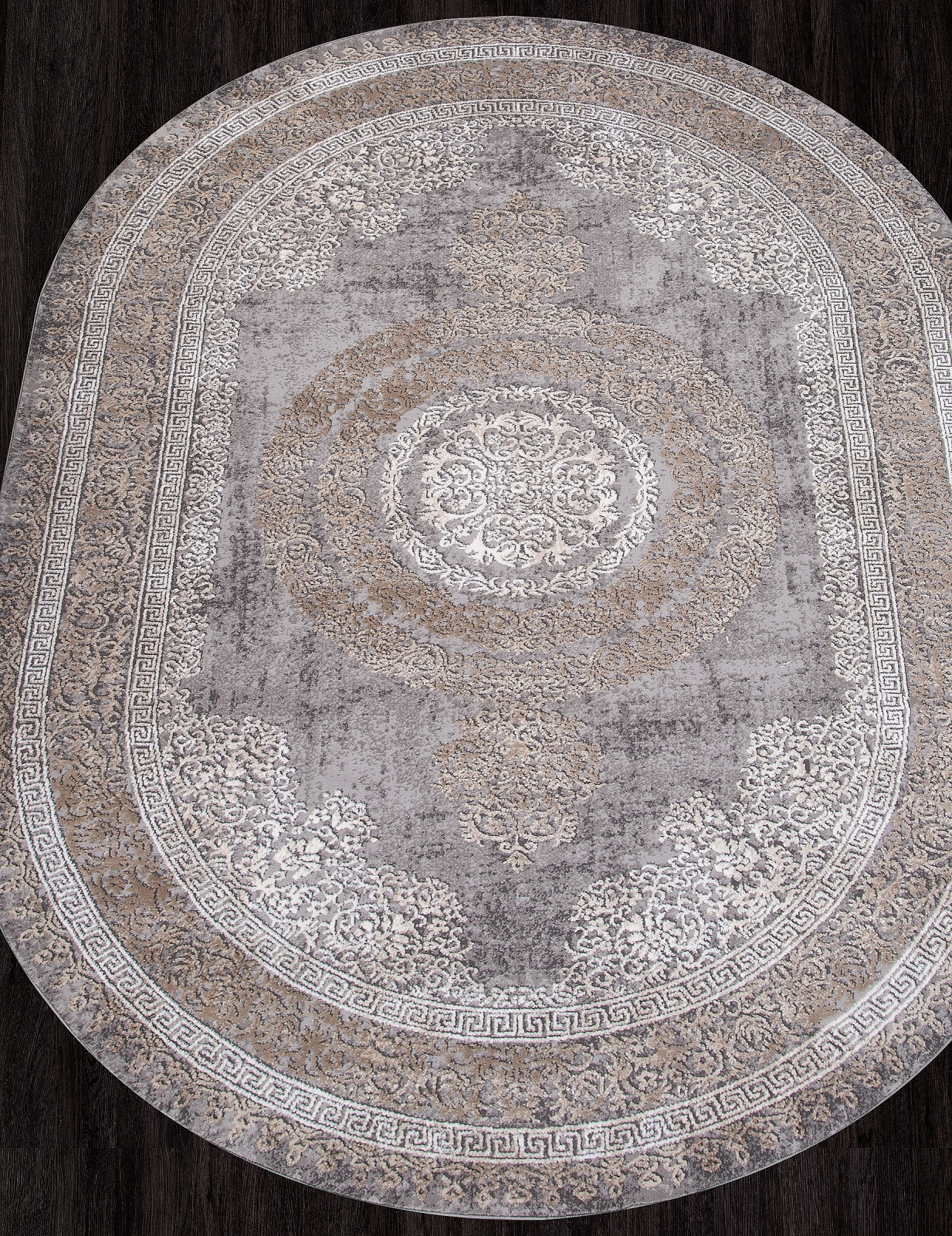 ARMINA 04073C Овал GREY / BROWN